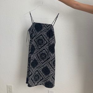 Bandana Print Dress